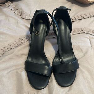 Black heels